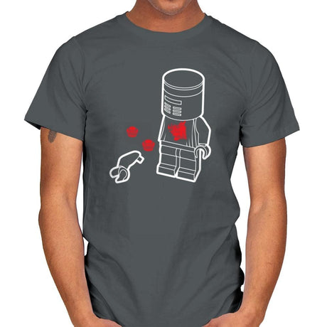 A Flesh Wound - Brick Tees - Mens T-Shirts RIPT Apparel Small / Charcoal