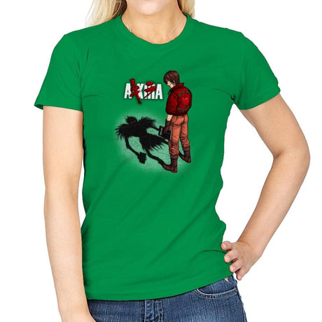 A-KIRA - Pop Impressionism - Womens T-Shirts RIPT Apparel Small / Irish Green