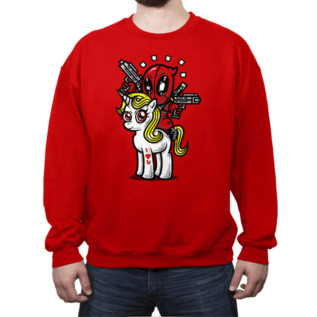 A Merc, 2 Guns, & A Unicorn - Crew Neck Crew Neck RIPT Apparel