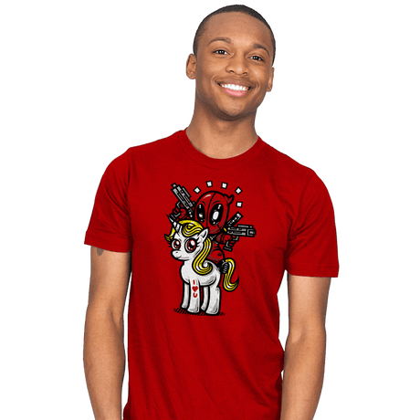 A Merc, 2 Guns, & A Unicorn - Mens T-Shirts RIPT Apparel