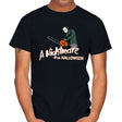 A Nightmare on Halloween - Mens T-Shirts RIPT Apparel Small / Black