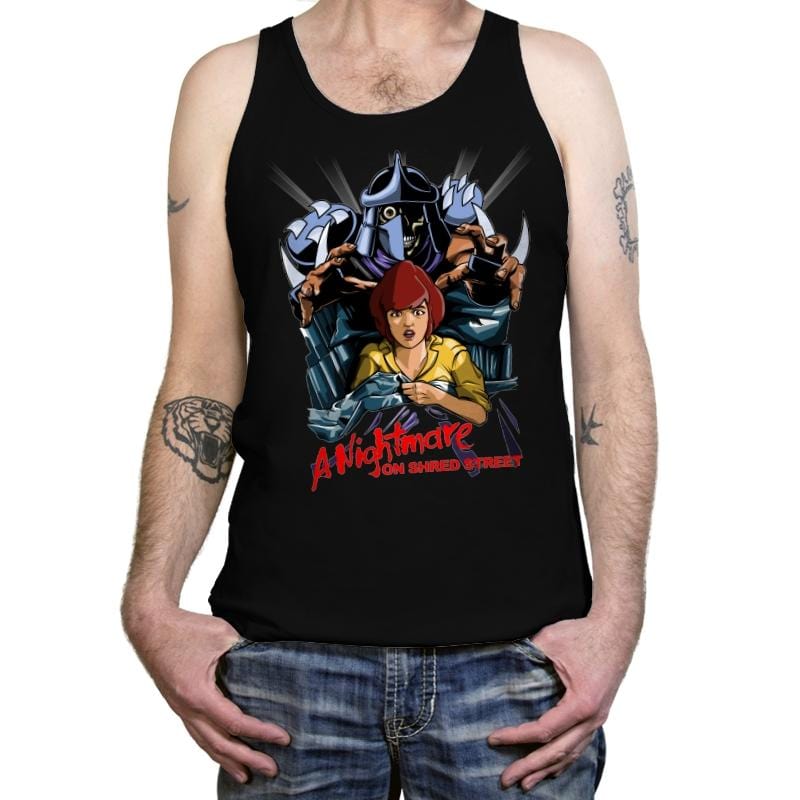 A Nightmare On Shred Street - Best Seller - Tanktop Tanktop RIPT Apparel X-Small / Black