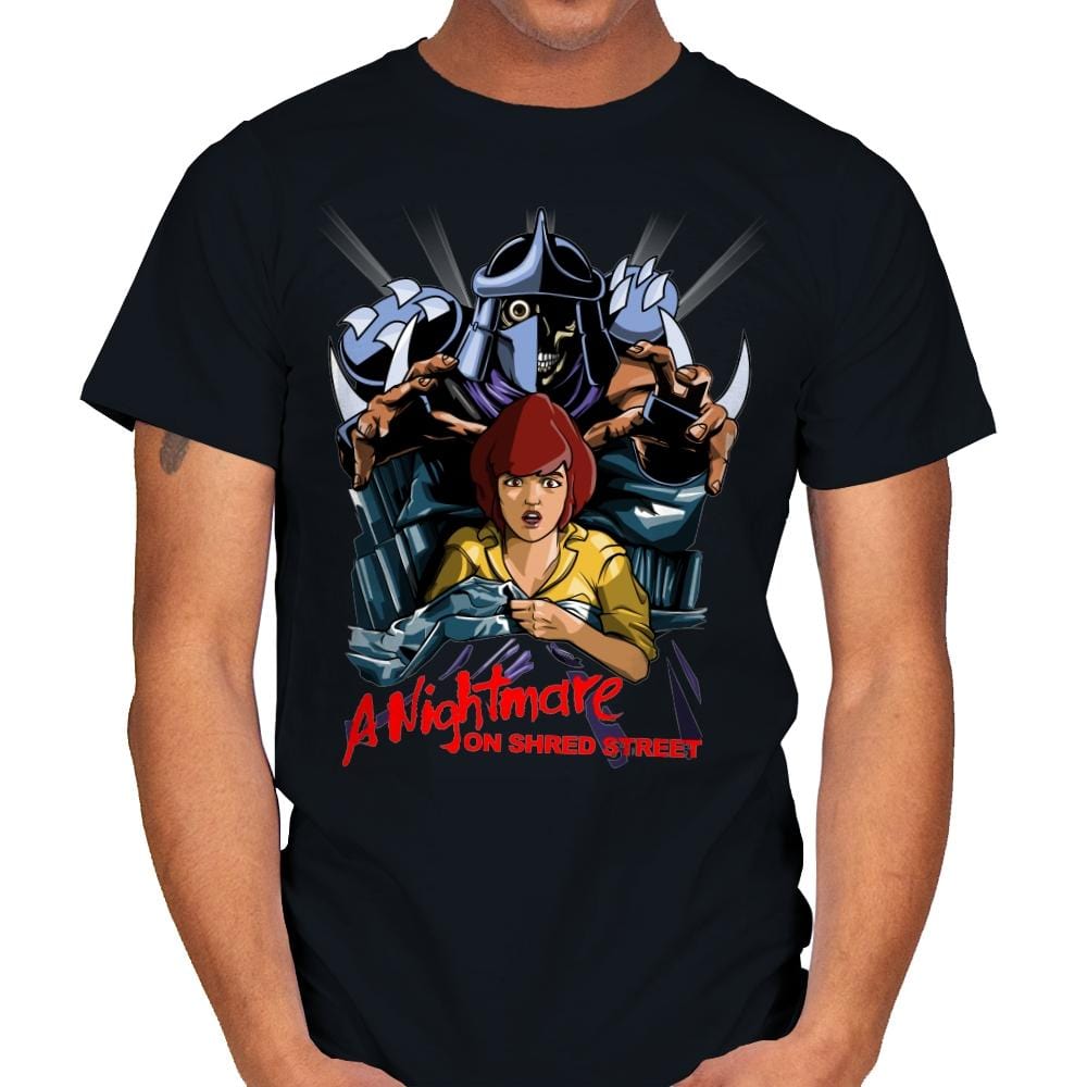 A Nightmare On Shred Street - Mens T-Shirts RIPT Apparel Small / Black