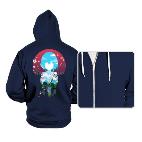 A Silent Love - Hoodies Hoodies RIPT Apparel Small / Navy