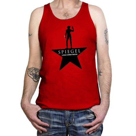 A Space Cowboy Musical - Tanktop Tanktop RIPT Apparel X-Small / Red