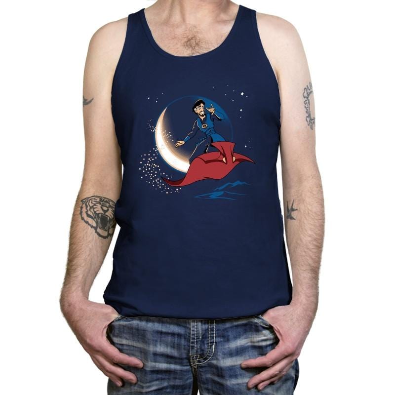 A Strange New World - Tanktop Tanktop RIPT Apparel X-Small / Navy