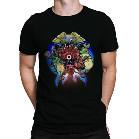 A Super Metroid Story - Mens Premium T-Shirts RIPT Apparel Small / Black