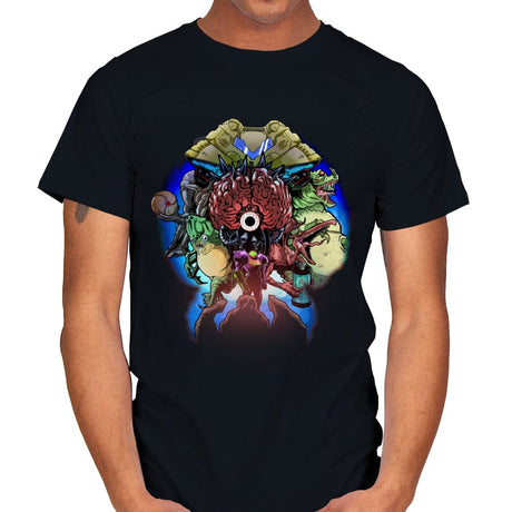 A Super Metroid Story - Mens T-Shirts RIPT Apparel Small / Black