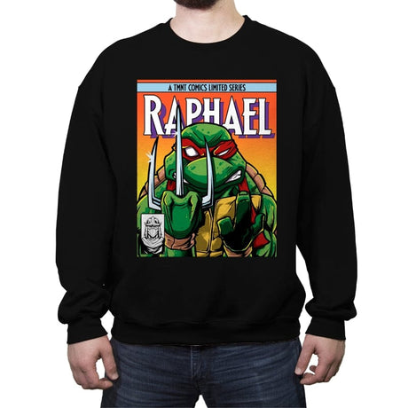 A TMNT Comics Limited Series - Crew Neck Sweatshirt Crew Neck Sweatshirt RIPT Apparel Small / Black