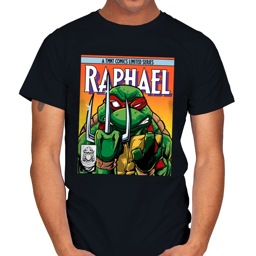 A TMNT Comics Limited Series - Mens T-Shirts RIPT Apparel Small / Black