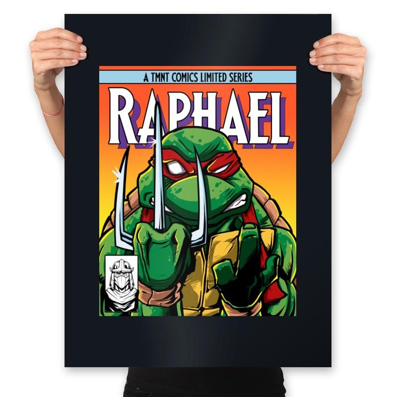 A TMNT Comics Limited Series - Prints Posters RIPT Apparel 18x24 / Black