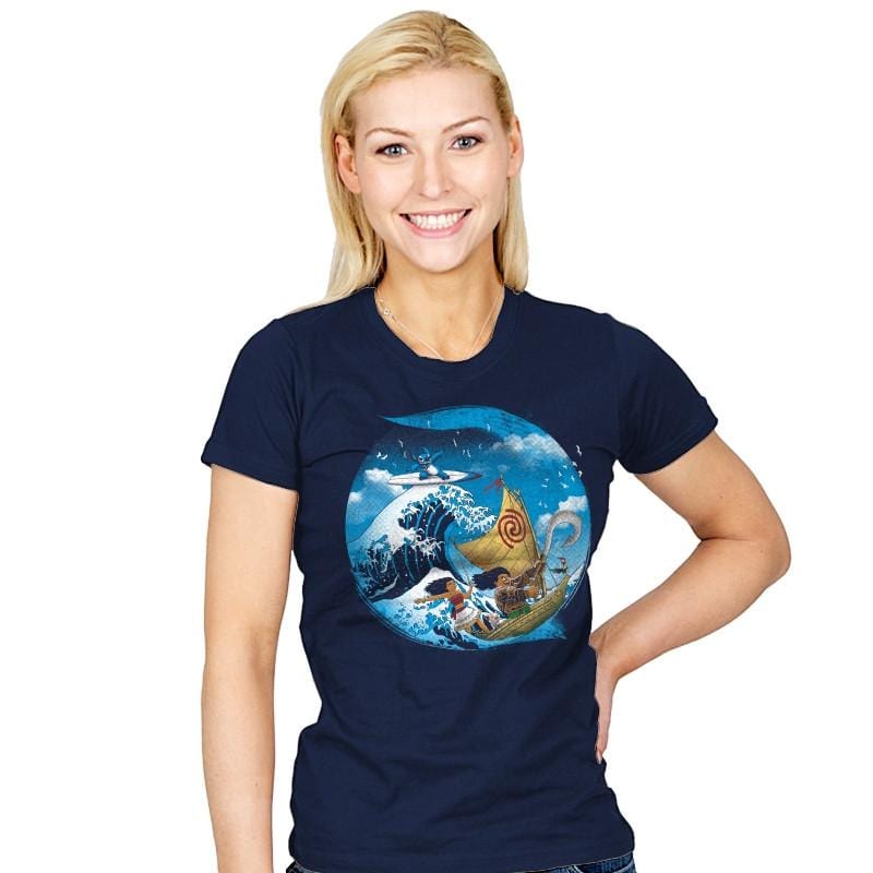 A Tropical Journey - Womens T-Shirts RIPT Apparel