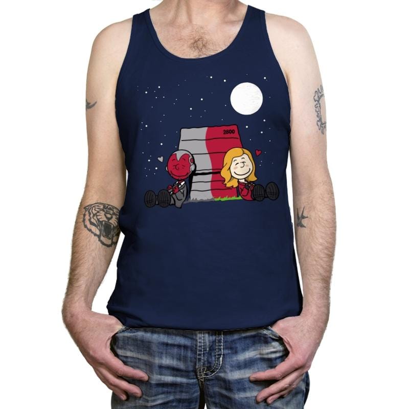 A Wandaful Vision - Tanktop Tanktop RIPT Apparel X-Small / Navy