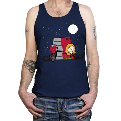 A Wandaful Vision - Tanktop Tanktop RIPT Apparel X-Small / Navy