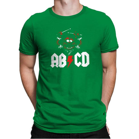 AB/CD Exclusive - Mens Premium T-Shirts RIPT Apparel Small / Kelly Green