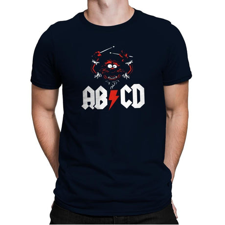 AB/CD Exclusive - Mens Premium T-Shirts RIPT Apparel Small / Midnight Navy