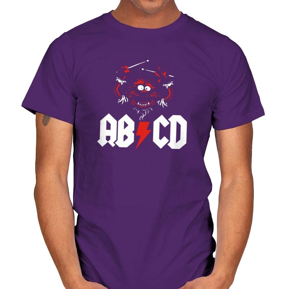 AB/CD Exclusive - Mens T-Shirts RIPT Apparel Small / Purple