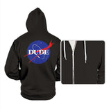 Abide Space Agency - Hoodies Hoodies RIPT Apparel Small / Black