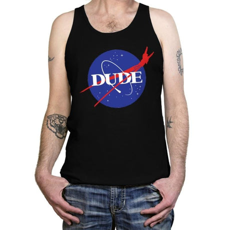 Abide Space Agency - Tanktop Tanktop RIPT Apparel X-Small / Black