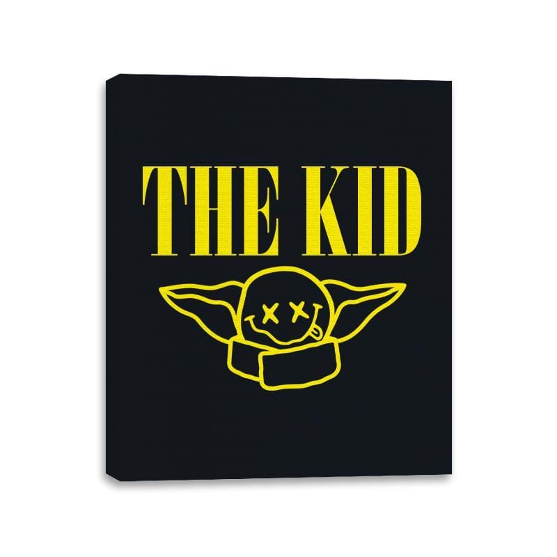 About A kid - Canvas Wraps Canvas Wraps RIPT Apparel 11x14 / Black