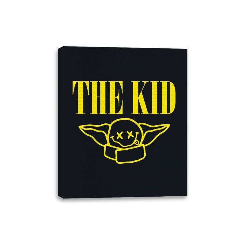 About A kid - Canvas Wraps Canvas Wraps RIPT Apparel 8x10 / Black