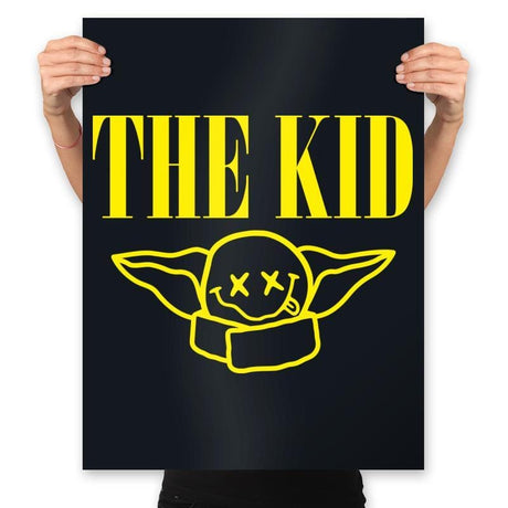 About A kid - Prints Posters RIPT Apparel 18x24 / Black