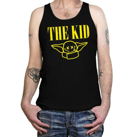 About A kid - Tanktop Tanktop RIPT Apparel X-Small / Black