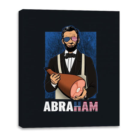 AbraHam - Canvas Wraps Canvas Wraps RIPT Apparel 16x20 / Black