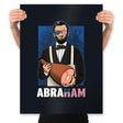 AbraHam - Prints Posters RIPT Apparel 18x24 / Black