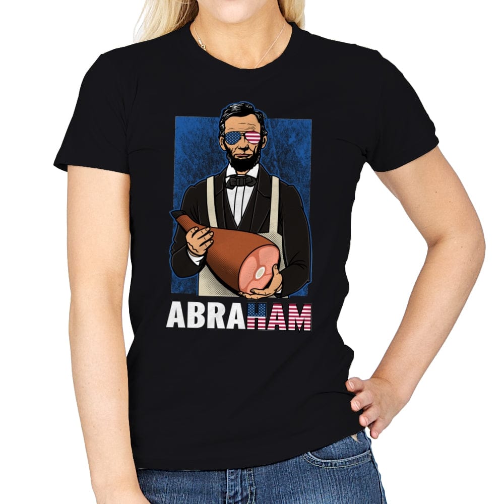 AbraHam - Womens T-Shirts RIPT Apparel Small / Black