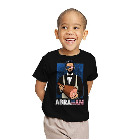 AbraHam - Youth T-Shirts RIPT Apparel X-small / Black