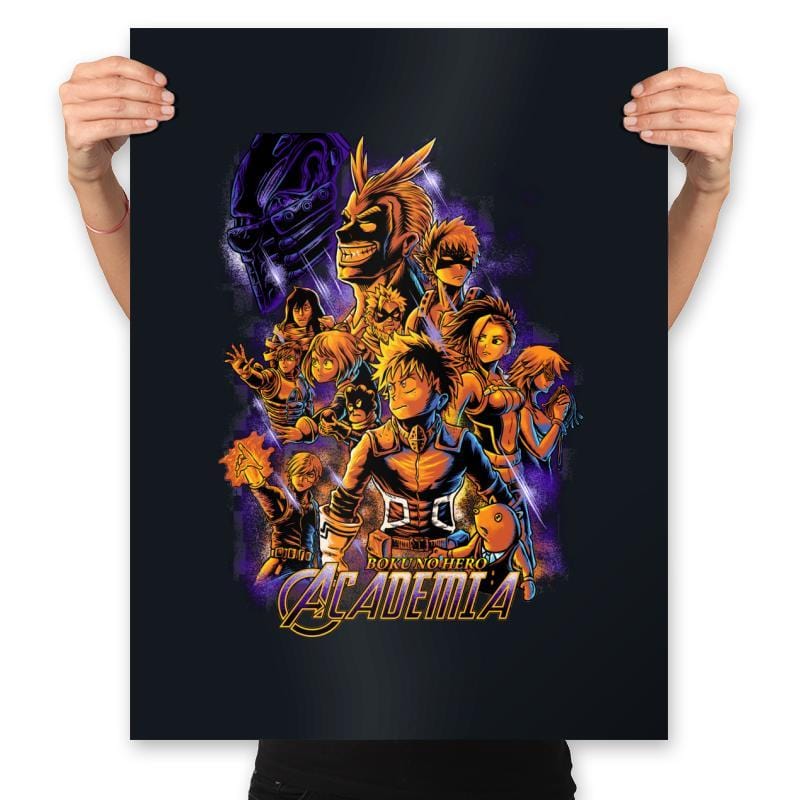 Academia - Anytime - Prints Posters RIPT Apparel 18x24 / Black