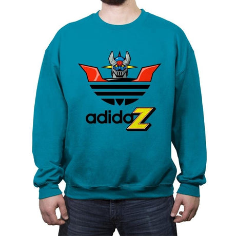 adidaZ - Crew Neck Sweatshirt Crew Neck Sweatshirt RIPT Apparel Small / Antique Sapphire