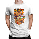 Adobt Populer Cats - Mens Premium T-Shirts RIPT Apparel Small / White