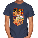 Adobt Populer Cats - Mens T-Shirts RIPT Apparel Small / Navy