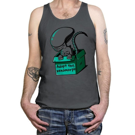 Adopt This Morph - Tanktop Tanktop RIPT Apparel X-Small / Asphalt