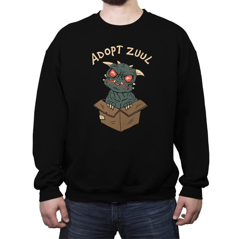 Adopt Zuul - Crew Neck Sweatshirt Crew Neck Sweatshirt RIPT Apparel