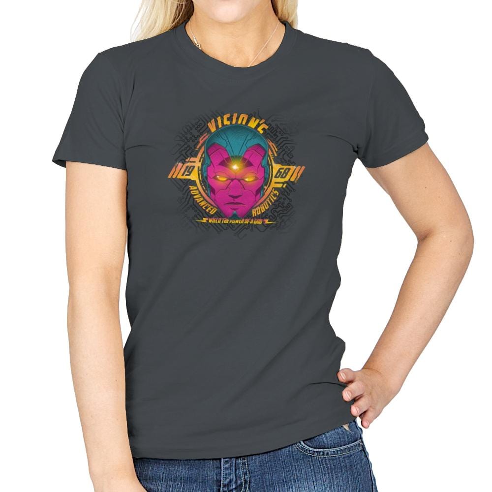 Advanced Robotics Exclusive - Womens T-Shirts RIPT Apparel Small / Charcoal