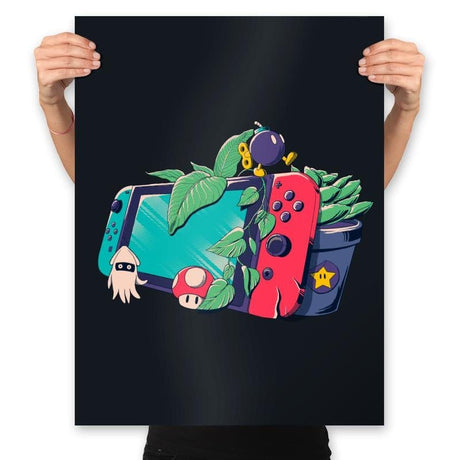 Adventure Game - Prints Posters RIPT Apparel 18x24 / Black