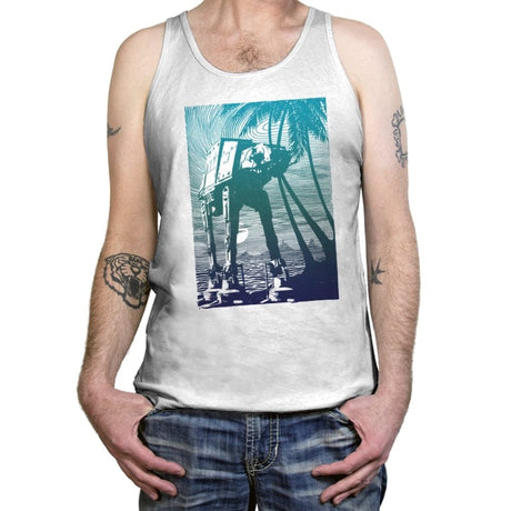 Adventure Island - Tanktop Tanktop RIPT Apparel X-Small / White