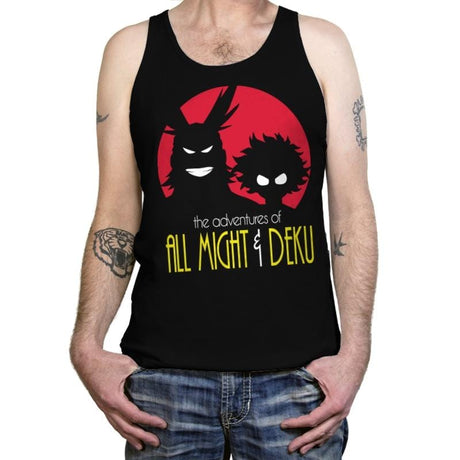 Adventures of All - Tanktop Tanktop RIPT Apparel X-Small / Black