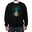 Agave - Crew Neck Sweatshirt Crew Neck Sweatshirt RIPT Apparel Small / Black