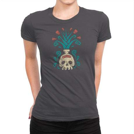 Agave - Womens Premium T-Shirts RIPT Apparel Small / Heavy Metal