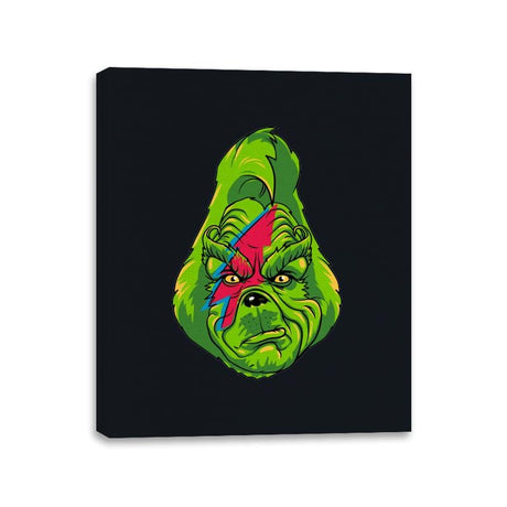 Agrinchin Whoville - Canvas Wraps Canvas Wraps RIPT Apparel 11x14 / Black