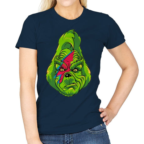 Agrinchin Whoville - Womens T-Shirts RIPT Apparel Small / Navy