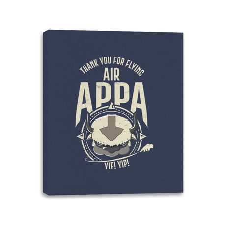 Air Appa - Canvas Wraps Canvas Wraps RIPT Apparel 11x14 / Navy