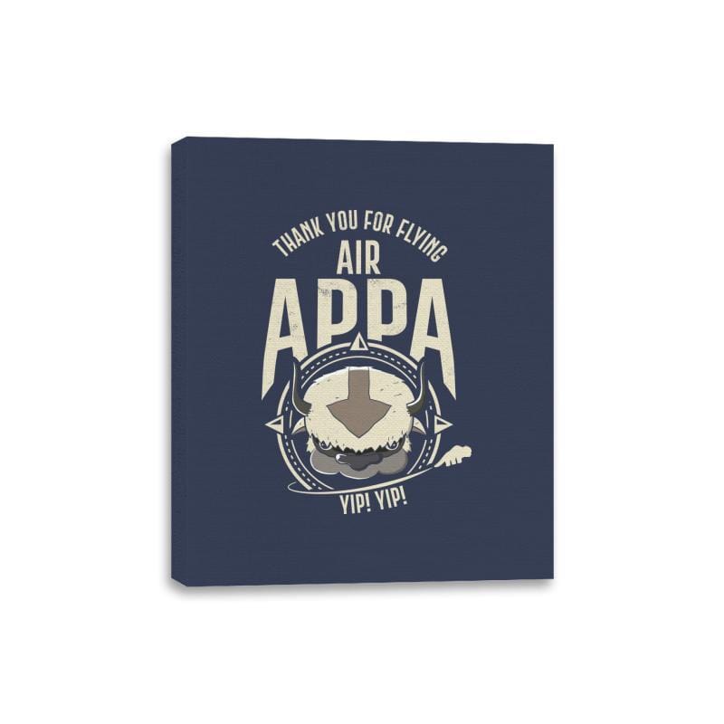 Air Appa - Canvas Wraps Canvas Wraps RIPT Apparel 8x10 / Navy