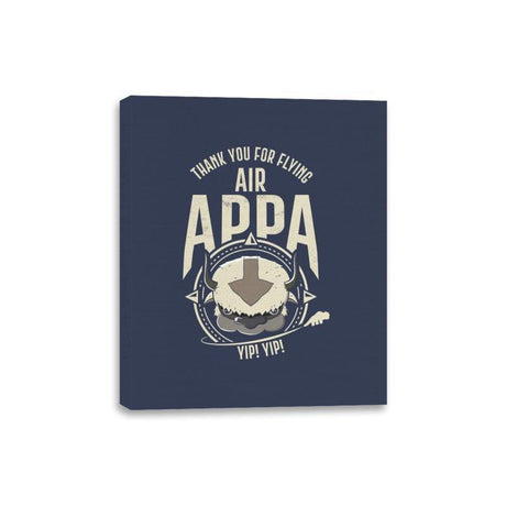 Air Appa - Canvas Wraps Canvas Wraps RIPT Apparel 8x10 / Navy