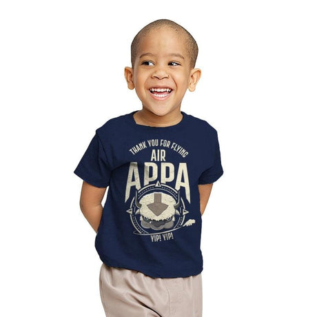 Air Appa - Youth T-Shirts RIPT Apparel X-small / Navy