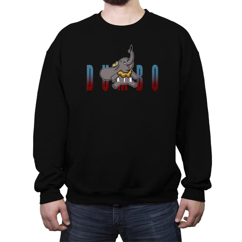 Air Circus - Crew Neck Sweatshirt Crew Neck Sweatshirt RIPT Apparel Small / Black